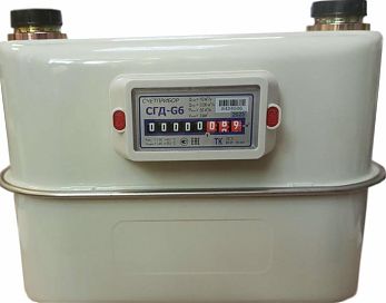 Счетчик газа СГД G6 3Т с магнитом